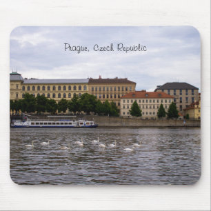 Prague Cityscape Mouse Mat
