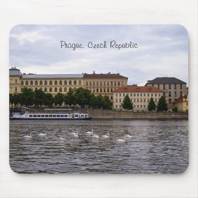 Prague Cityscape Mouse Mat (Front)