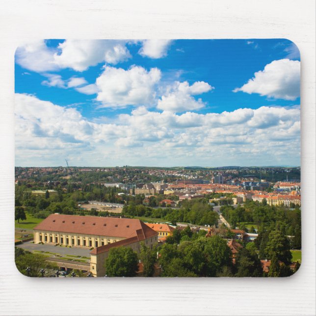 Prague Cityscape Mouse Mat (Front)