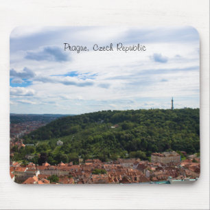 Prague Cityscape Mouse Mat