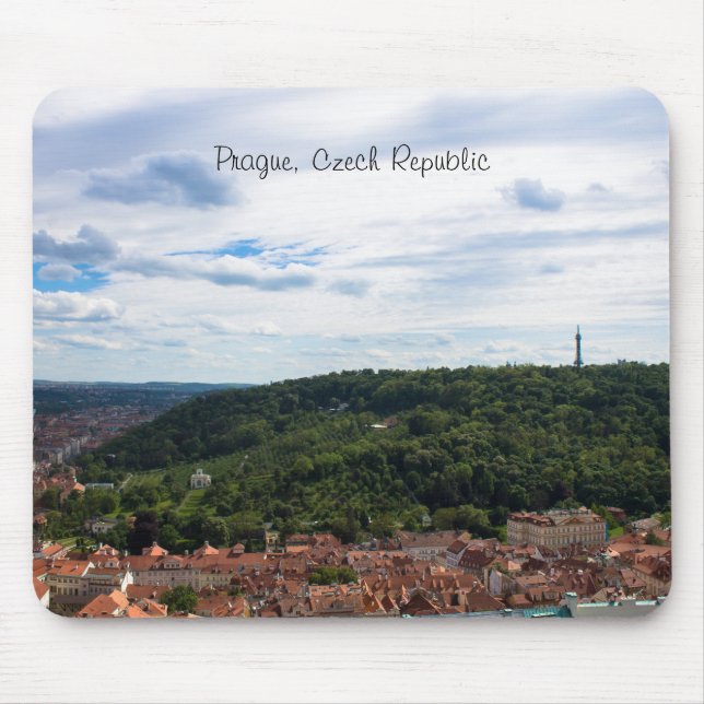 Prague Cityscape Mouse Mat (Front)