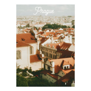 Prague Cityscape Souvenir Photo Print