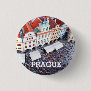 Prague, Czech Republic 3 Cm Round Badge