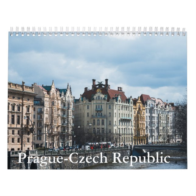 Prague-Czech Republic Calendar (Cover)