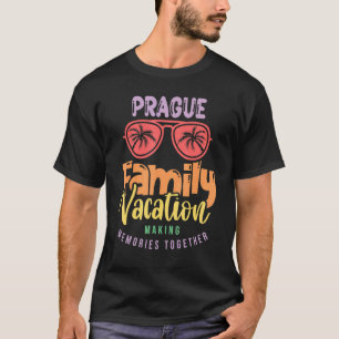 Prague  Czech Republic Family Vacation Matching Ou T-Shirt