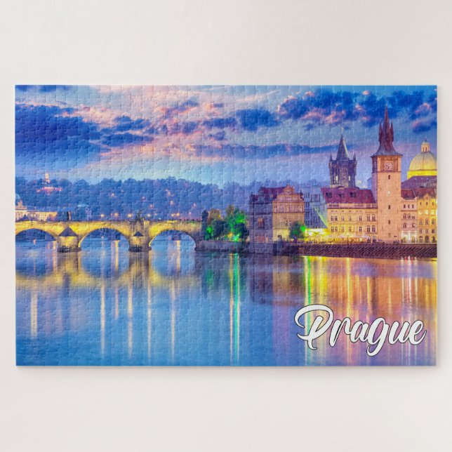 Prague, Czech Republic Jigsaw Puzzle (Horizontal)