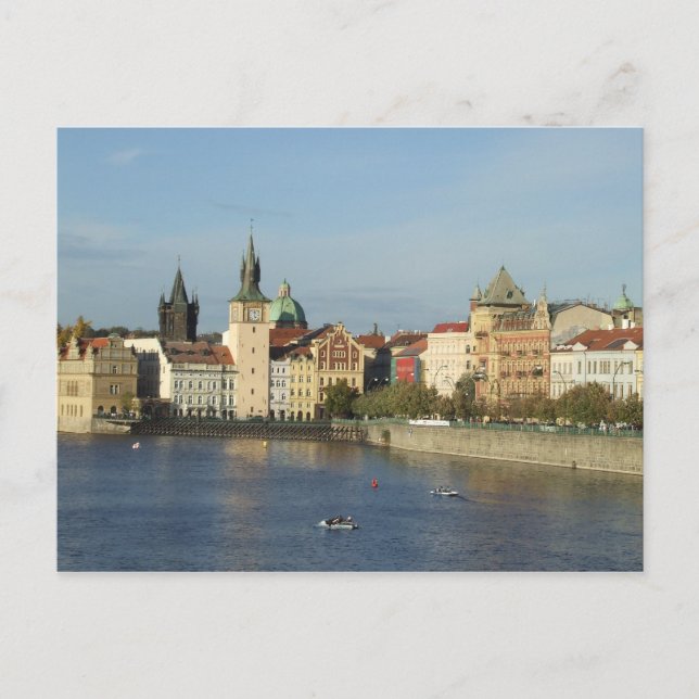 Prague Czech Republic Post Card (Front)