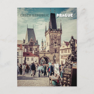 Prague, Czech Republic Postcard