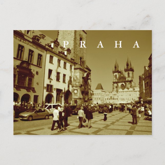 Prague, Czech Republic Postcard (Front)
