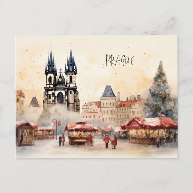 Prague, Czech Republic Postcard (Front)