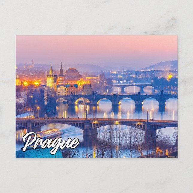 Prague, Czech Republic Postcard (Front)