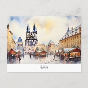 Prague, Czech Republic Postcard