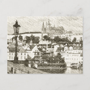 Prague, Czech Republic Postcard