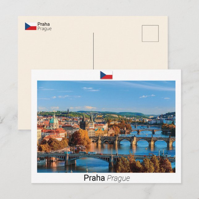 Prague - Czech Republic Postcard (Front/Back)