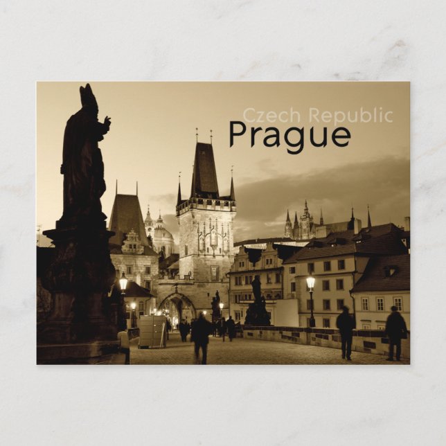 Prague, Czech Republic Postcard (Front)