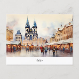 Prague, Czech Republic Postcard
