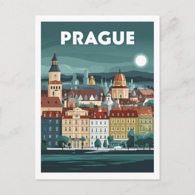 Prague, Czech Republic Postcard (Front)