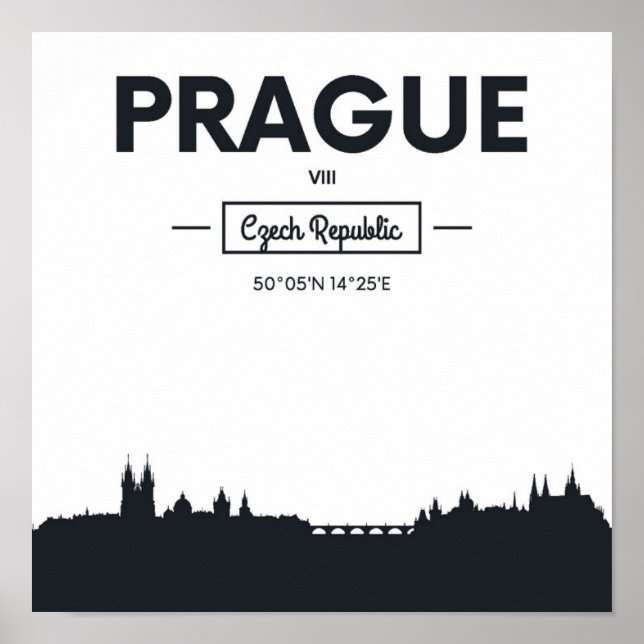 Prague, Czech Republic Poster (Front)