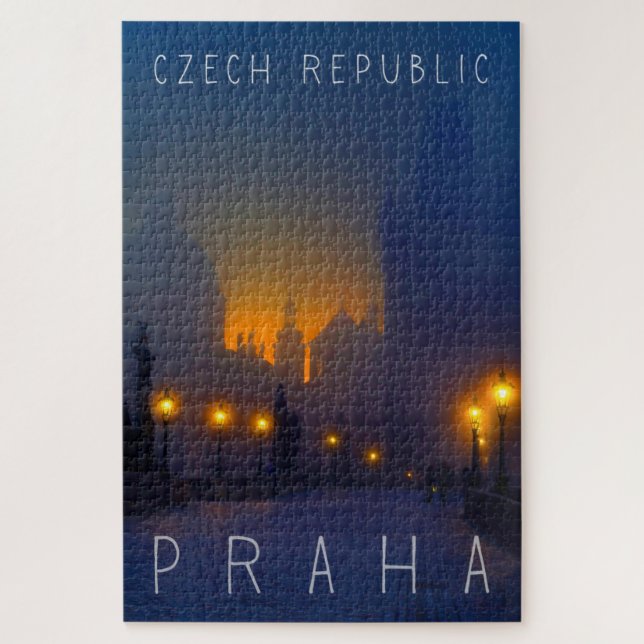Prague, Czech Republic, Praha puzzle (Vertical)