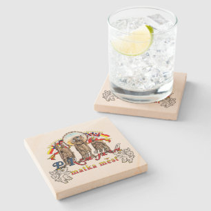 Prague Czech Republic Stone Coaster