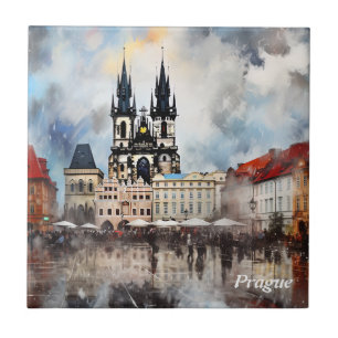Prague, Czech Republic Tile