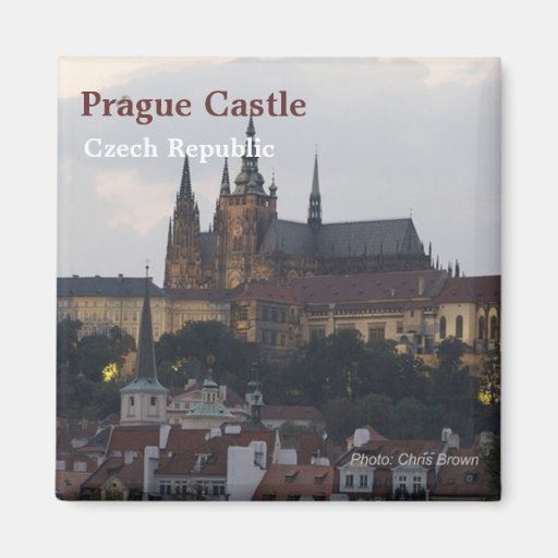 Image of Prague Czech Republic Travel Photo Souvenir Magnet