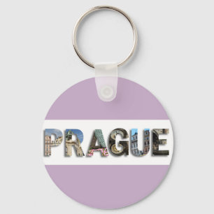 Prague Czech Republic Travel Photos Key Ring