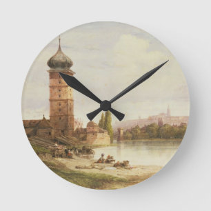Prague, Czechoslovakia Round Clock