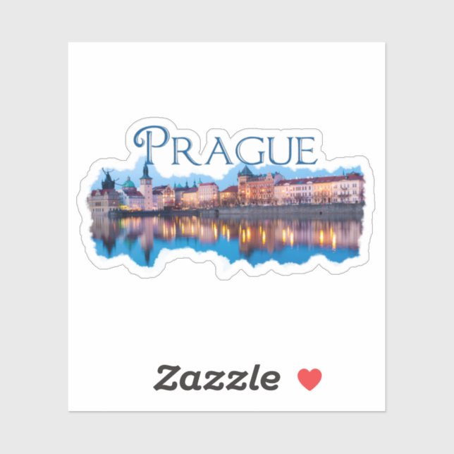 Prague: Evening Skyline (Sheet)