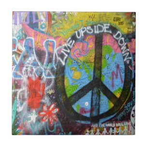 Prague Graffiti Tile