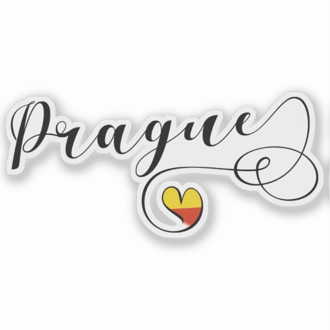 Prague Heart Flag (Front)
