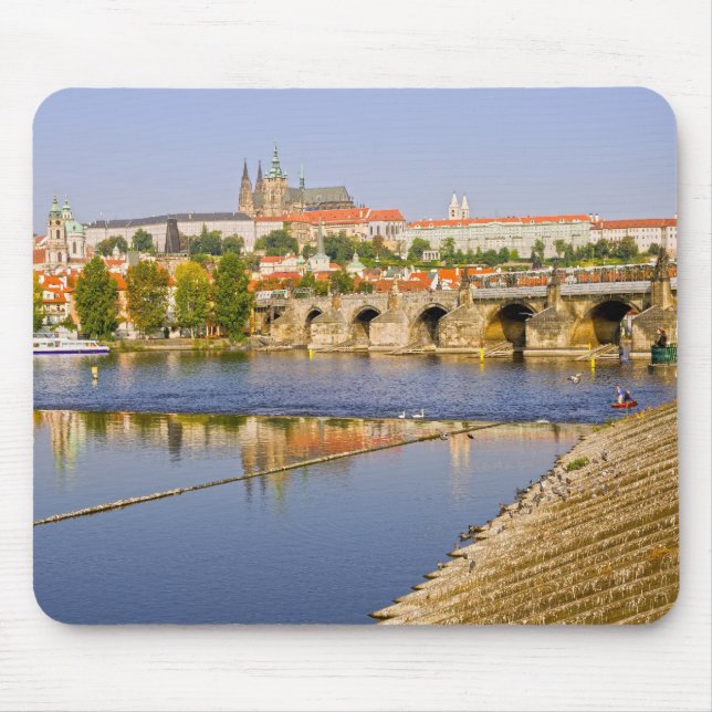 Prague in Czech Republic Mouse Mat (Front)