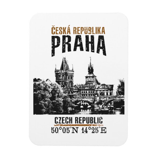 Prague Magnet (Vertical)