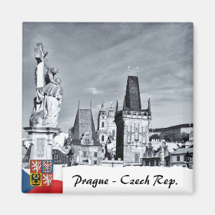 Prague Magnet, Charles Bridge, Towers Magnet