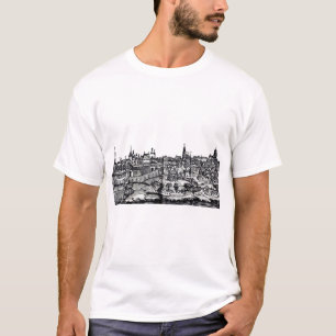 Prague medieval capital of Czech Republic T-Shirt