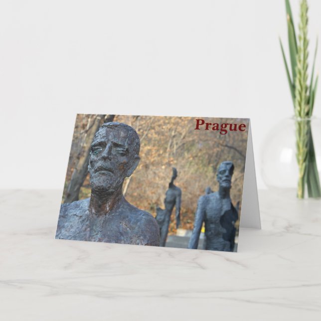Prague memorial card (Front)