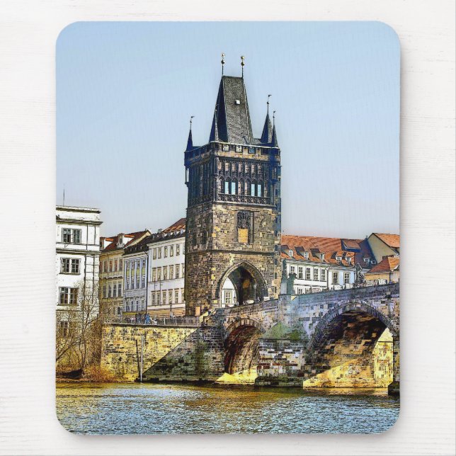 prague mouse mat (Front)