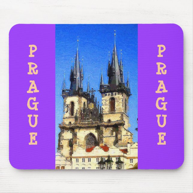 Prague Mouse Mat (Front)