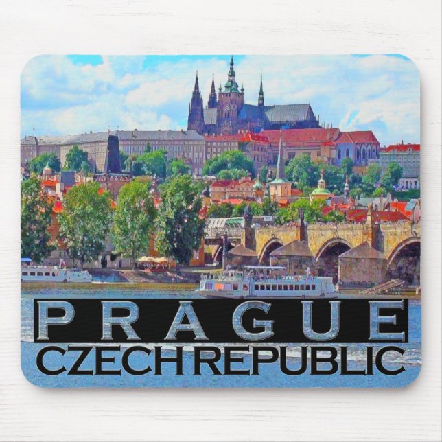 Prague Mouse Mat (Front)