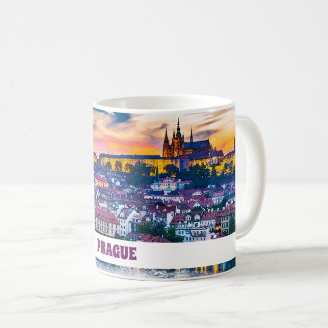 Prague mug from Czech Republic (Front Right)