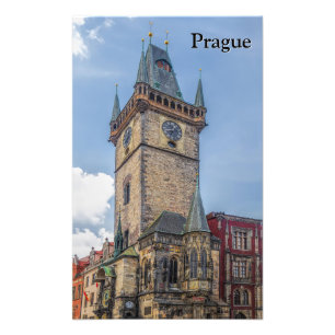 Prague Old Town Hall Czech Republic Photo Print