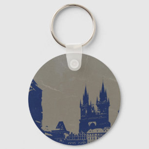 PRAGUE OLD TOWN SQUARE KEY RING
