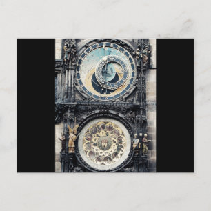 Prague Orloj Postcard