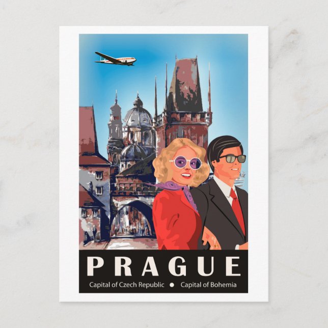 Prague Postcard (Front)
