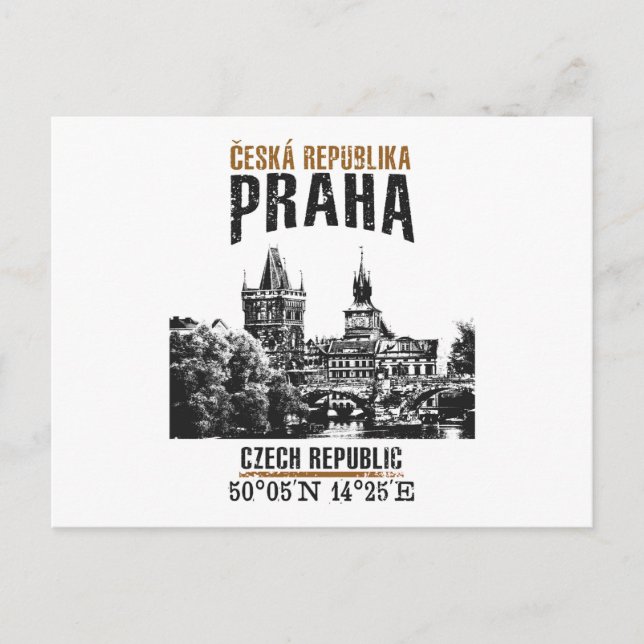 Prague Postcard (Front)