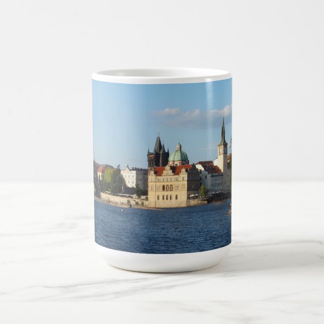 Prague / Praha custom mug – choose style, colour (Center)