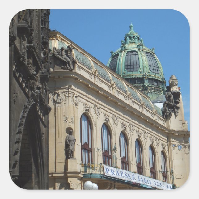 Prague / Praha custom stickers (Front)