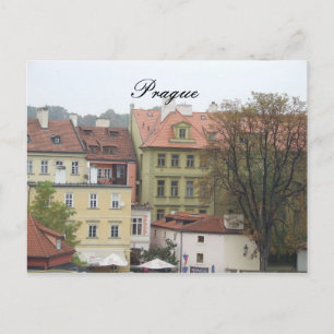 Prague Praha Czech Republic Beautiful Buildings Postcard