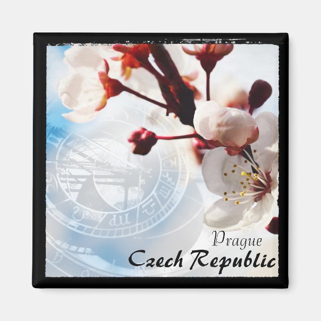 Prague, Spring, Best of Czech Republic (Magnet) Magnet (Front)