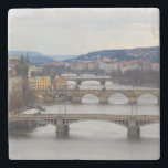 Prague Stone Coaster<br><div class="desc">Prague city view coaster.</div>